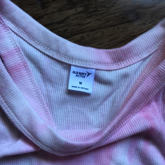 Pink rye dye racer back cami - Picture 2 of 3
